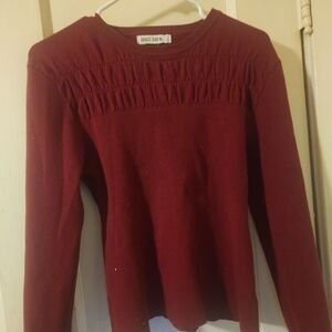 **Large Lightweight Burgundy Grace Karin Sweater
